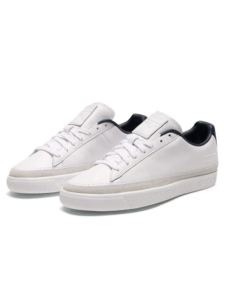 Кеды PUMA Basket Trim Block — изображение 3 из 5, белый