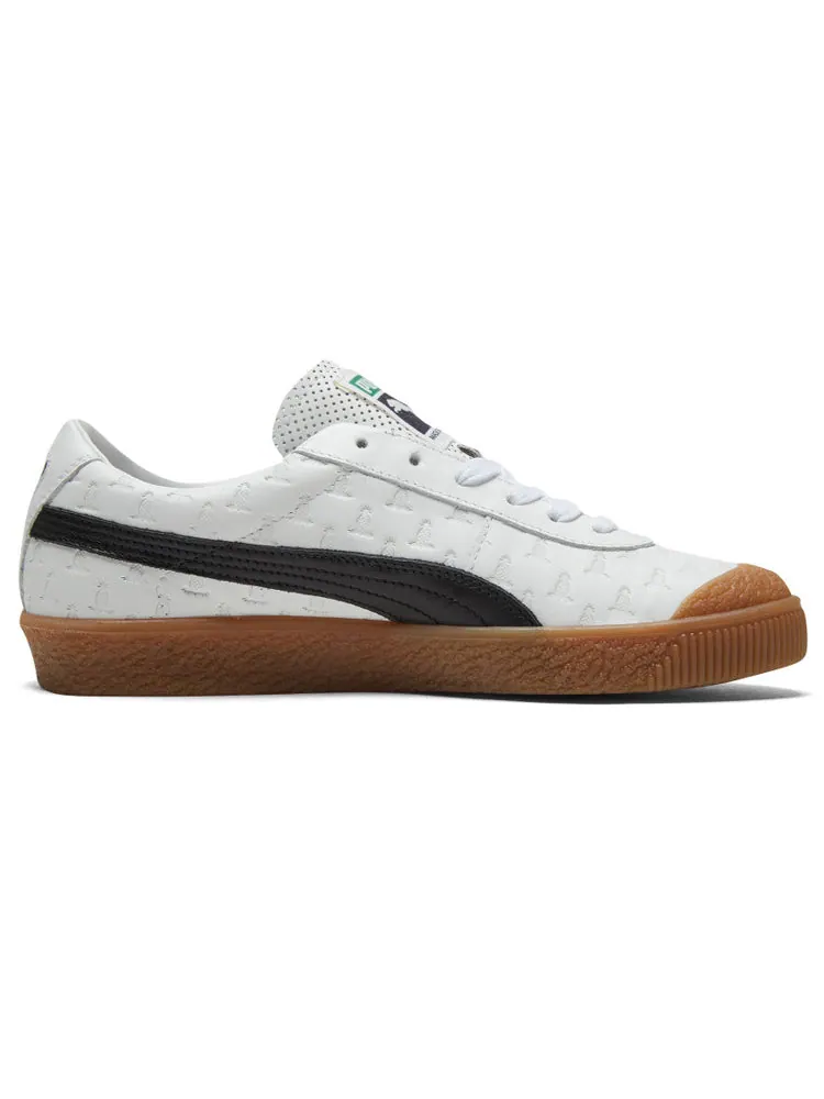 Кеды PUMA MATCH '72 OG PRM Retro Low Tops Casual Skateboarding Shoes Unisex White — изображение 2 из 4, белый
