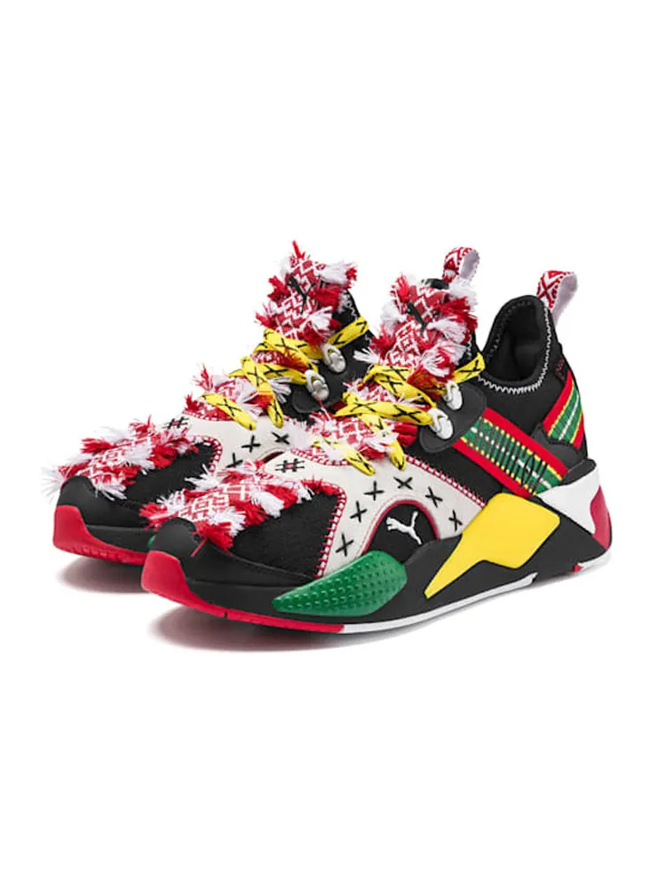 Спортивные кроссовки PUMA Jahnkoy x RS-X 'Black Multi' — изображение 3 из 5, черный
