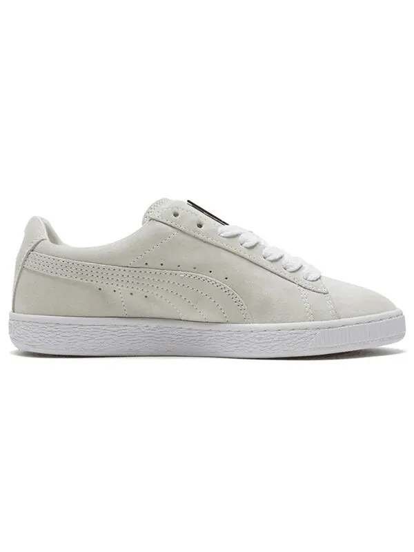 Кроссовки suede classic metal badge 'white team gold' Puma — изображение 2 из 4, белый золотистый