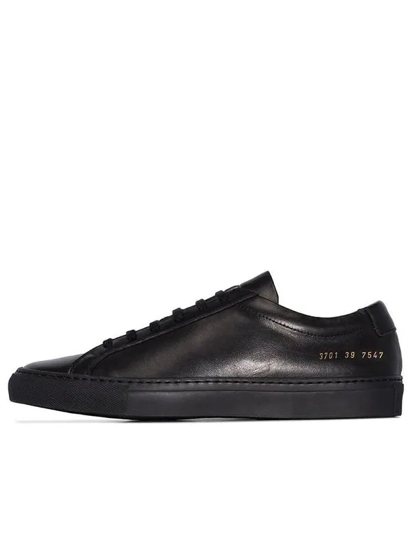 Кроссовки achilles low 'all black' Common Projects — изображение 1 из 3, черный