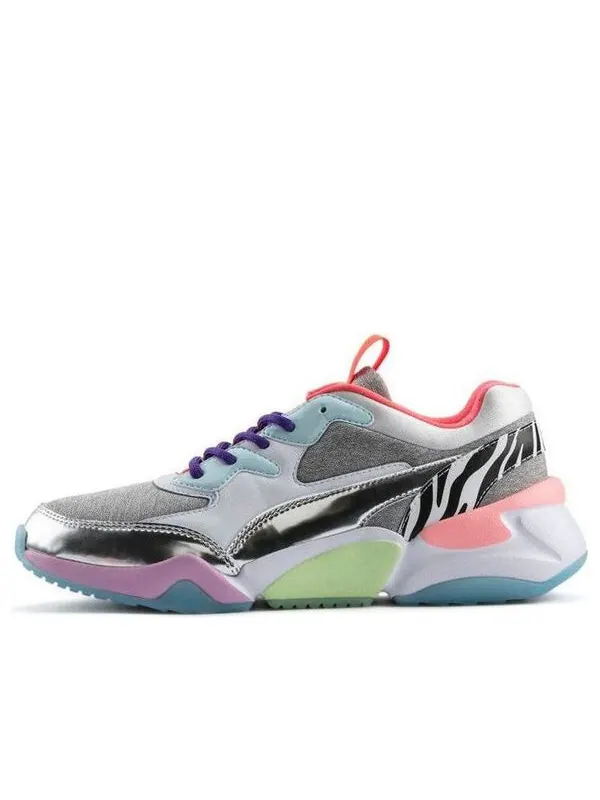 Кроссовки sophia webster x nova 'white' Puma — изображение 1 из 4, серый/синий