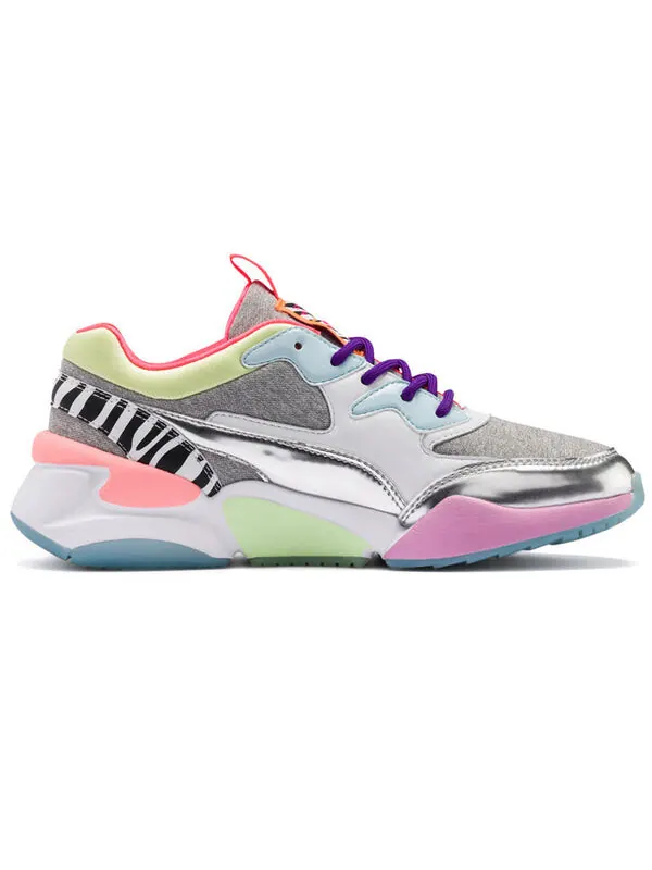 Кроссовки sophia webster x nova 'white' Puma — изображение 2 из 4, серый/синий