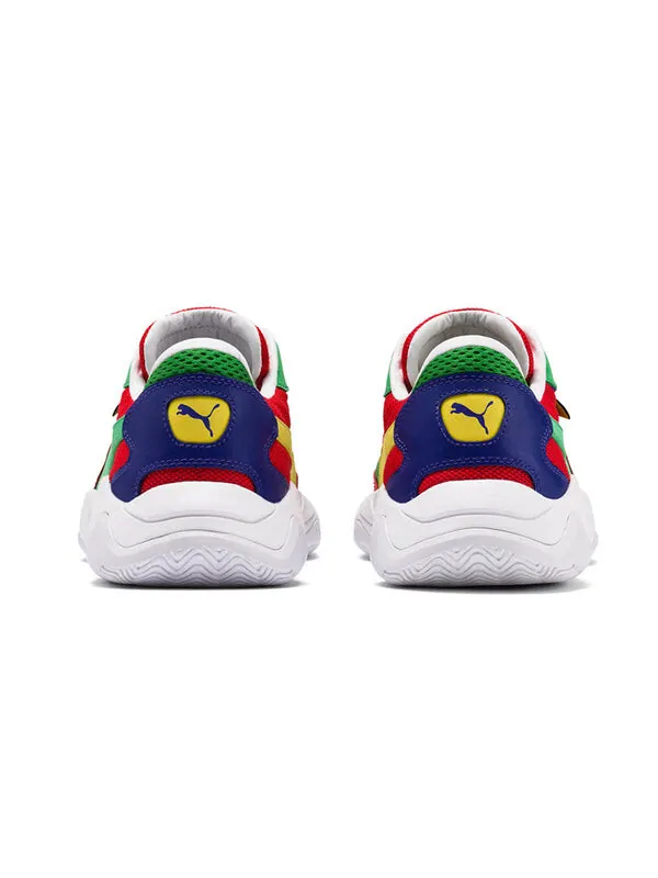 Кроссовки chinatown market x storm 'risk red fern green' Puma — изображение 4 из 4, красный/зеленый