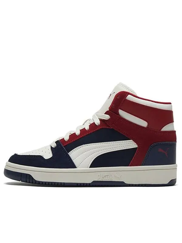 Кроссовки rebound sd dark blue/white/red mid casual board shoes Puma — изображение 1 из 4