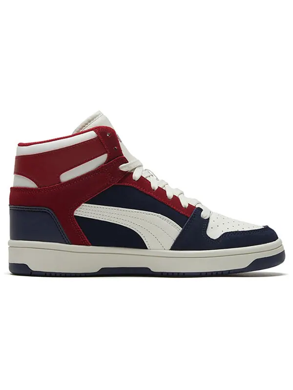 Кроссовки rebound sd dark blue/white/red mid casual board shoes Puma — изображение 2 из 4