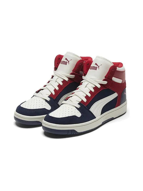 Кроссовки rebound sd dark blue/white/red mid casual board shoes Puma — изображение 3 из 4