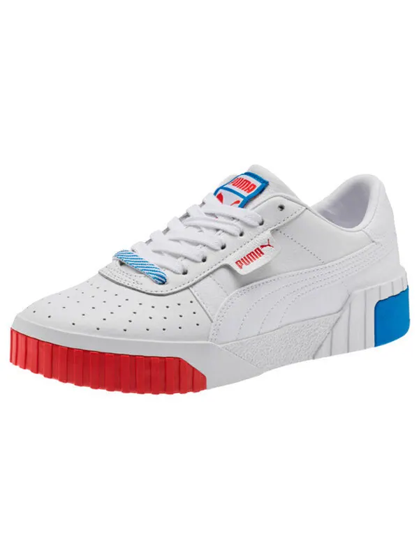 Кроссовки cali rwb 'white red indigo' Puma — изображение 3 из 4, белый