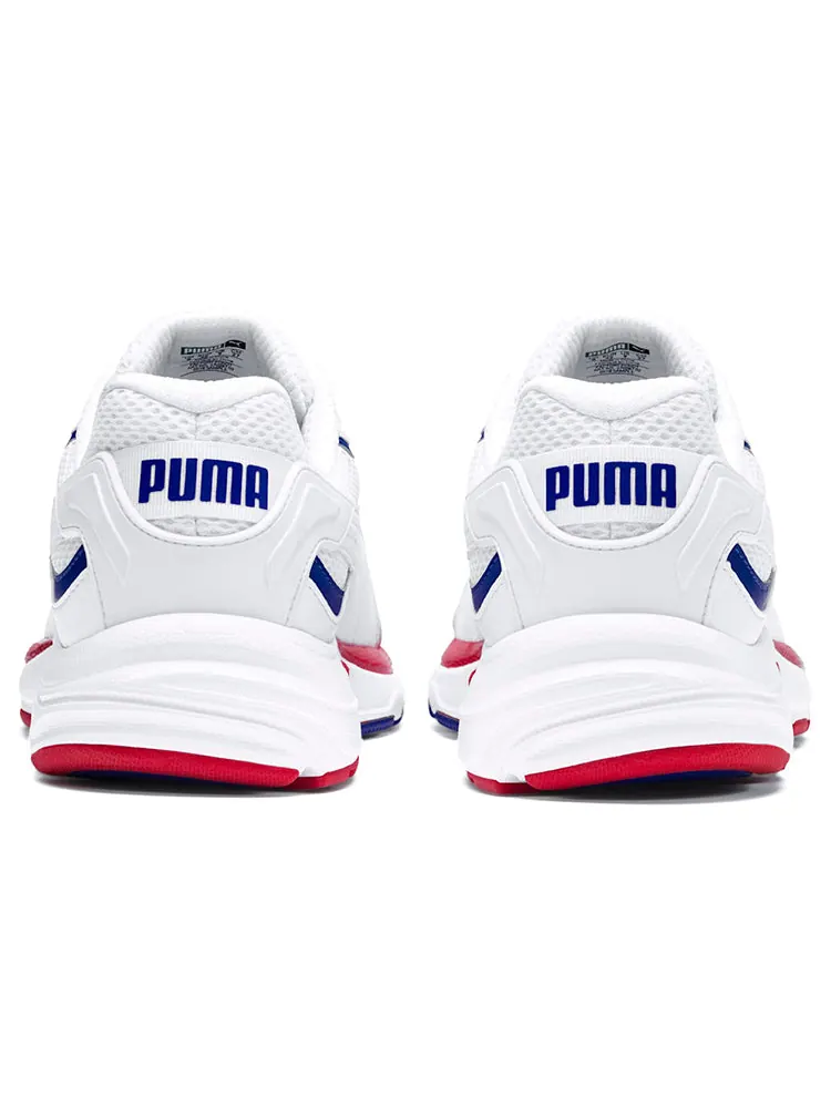 Беговые кроссовки PUMA Axis Plus 90s 'White' — изображение 5 из 6, красный
