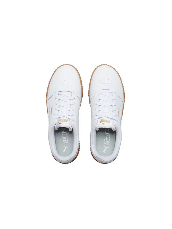 Кроссовки carina leather 'white gum' Puma — изображение 3 из 4, белый