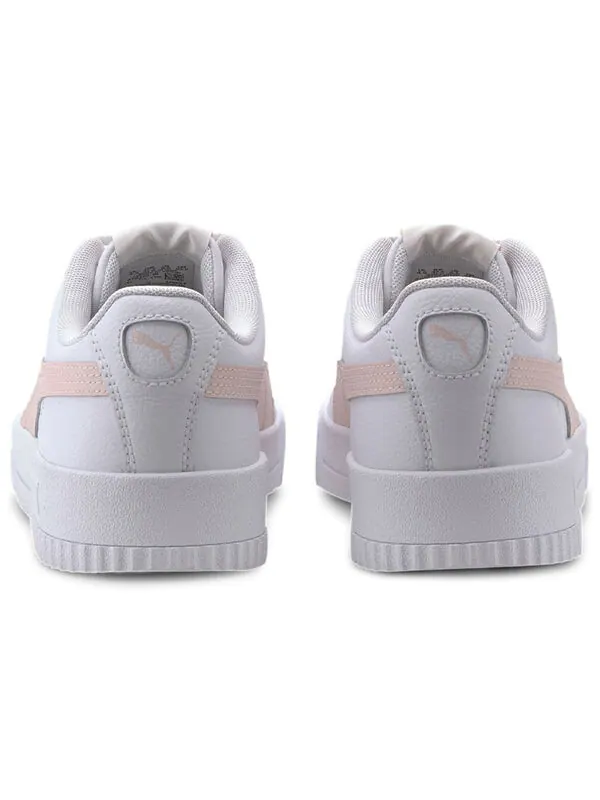 Кроссовки carina leather 'white rose water' Puma — изображение 4 из 4, белый/розовый