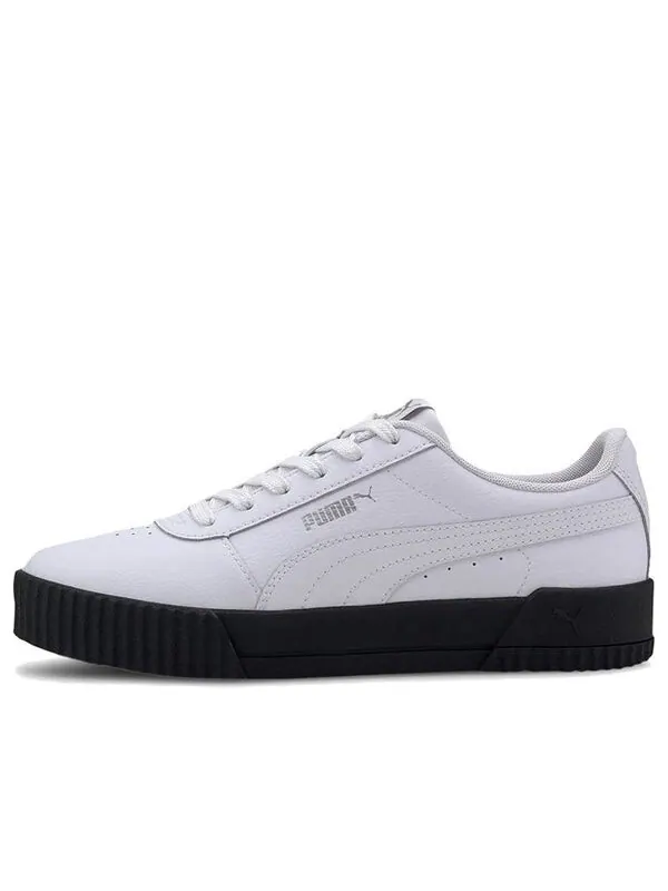 Кроссовки carina 'white black' Puma — изображение 1 из 4, белый/черный
