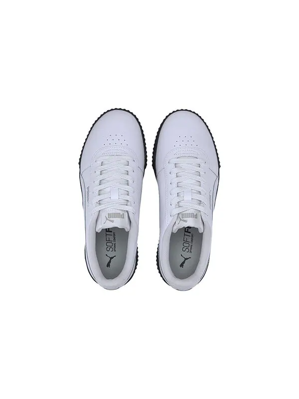 Кроссовки carina 'white black' Puma — изображение 4 из 4, белый/черный