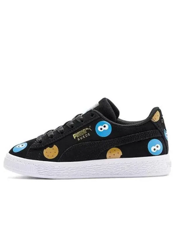 Кроссовки sesame street 50 suede badge ps Puma — изображение 1 из 4, черный