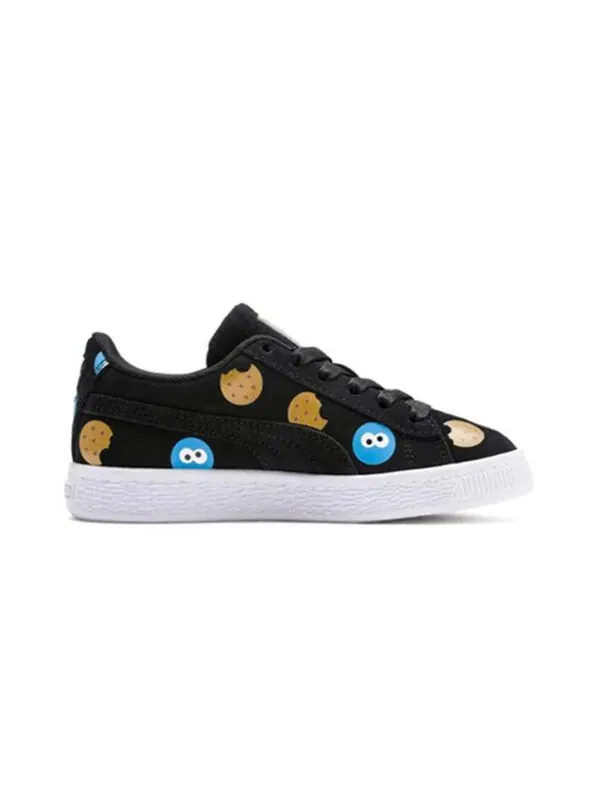 Кроссовки sesame street 50 suede badge ps Puma — изображение 2 из 4, черный