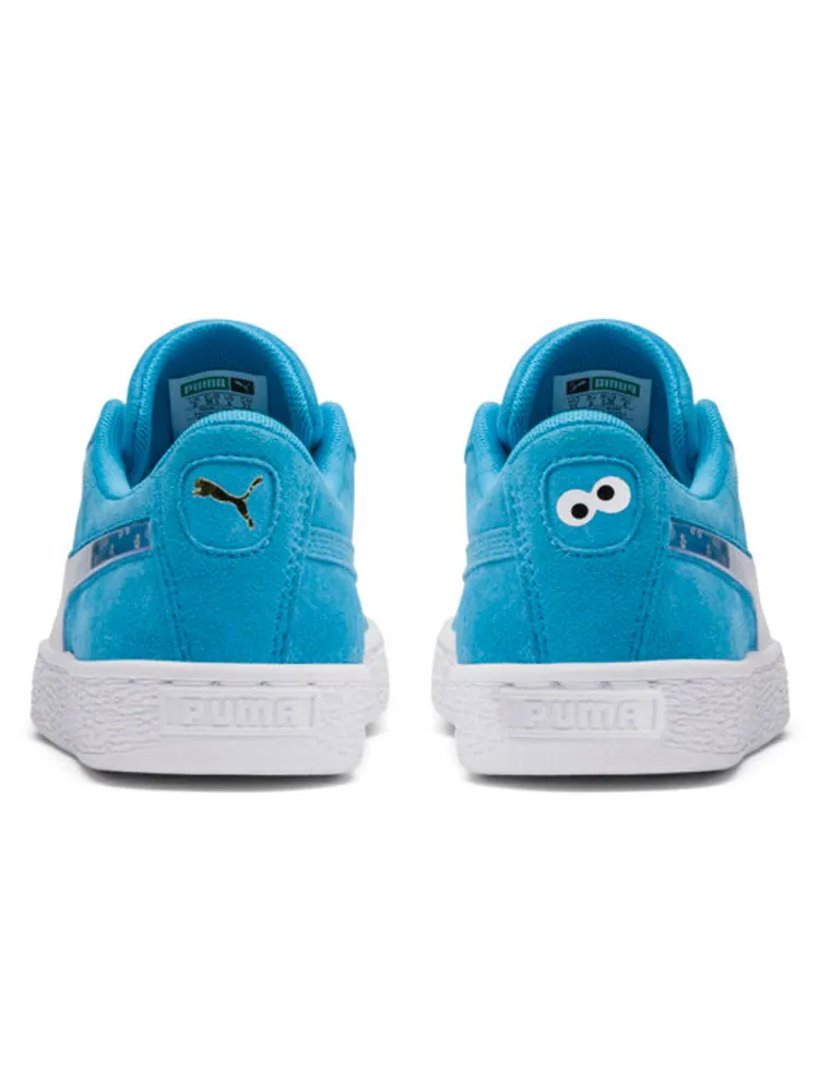 Кеды PUMA x SESAME Street 50 Suede Statement JR — изображение 2 из 4, синий