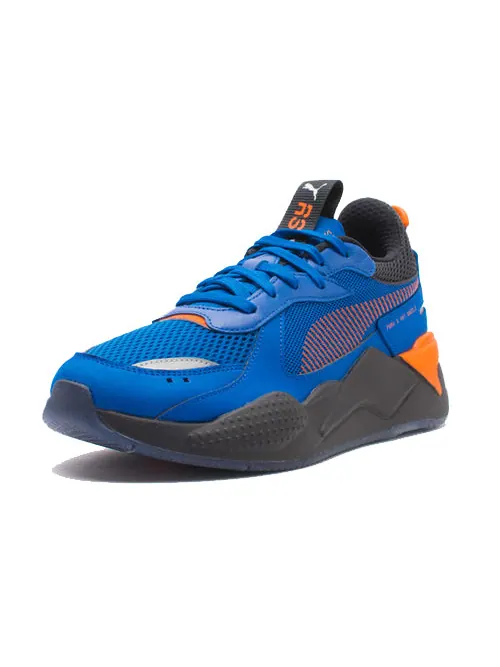 Спортивные кроссовки PUMA Hotwheels x RS-X 'Royal Black' — изображение 2 из 5, синий