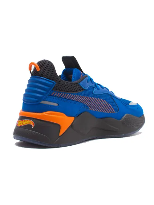 Спортивные кроссовки PUMA Hotwheels x RS-X 'Royal Black' — изображение 3 из 5, синий