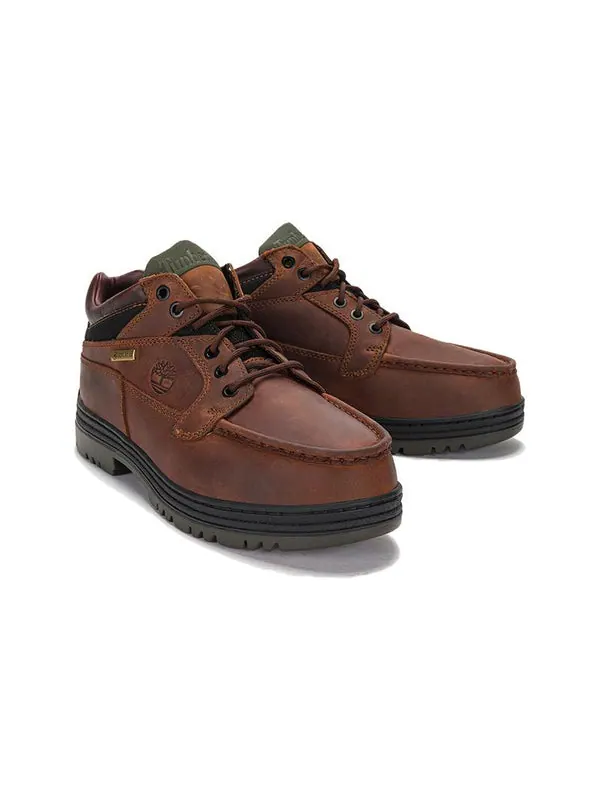 Кроссовки x beams heritage moc toe gtx chukka boots 'brown' Timberland — изображение 3 из 4, коричневый/черный