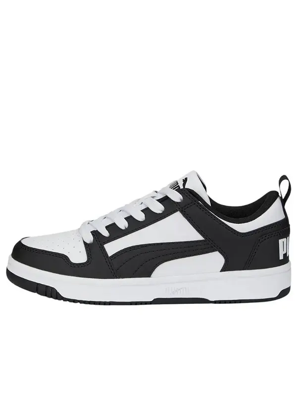 Кроссовки rebound lay-up lo 'white black' Puma — изображение 1 из 4, белый-черный