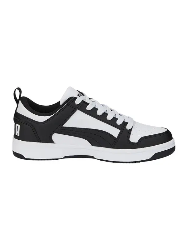 Кроссовки rebound lay-up lo 'white black' Puma — изображение 2 из 4, белый-черный