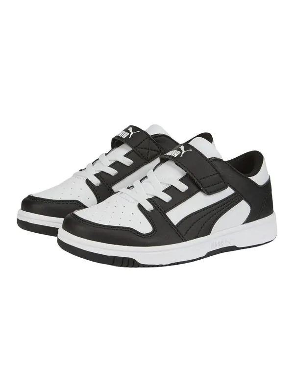 Кроссовки rebound lay-up lo v 'white black' Puma — изображение 3 из 4, белый-черный