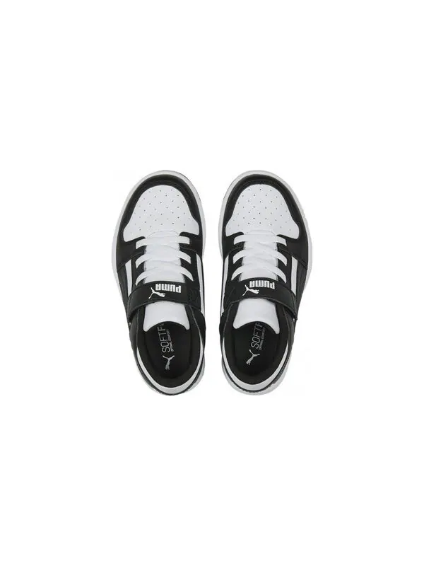 Кроссовки rebound lay-up lo v 'white black' Puma — изображение 4 из 4, белый-черный