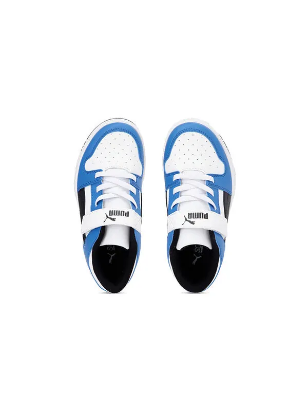 Кроссовки rebound layup lo sl sports running shoes white/blue/black Puma — изображение 2 из 4, белый/синий/черный