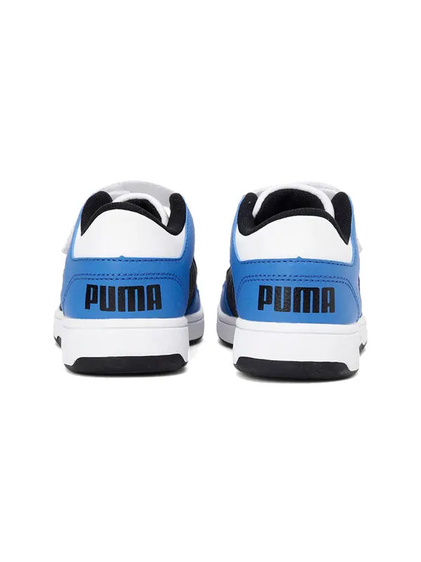 Кроссовки rebound layup lo sl sports running shoes white/blue/black Puma — изображение 3 из 4, белый/синий/черный