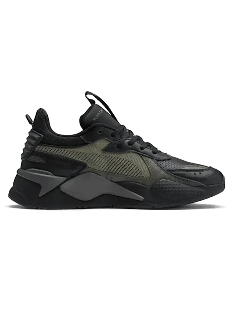 Спортивные кроссовки PUMA RS-X3 Winterized 'Black Burnt Olive' — изображение 3 из 6, черный