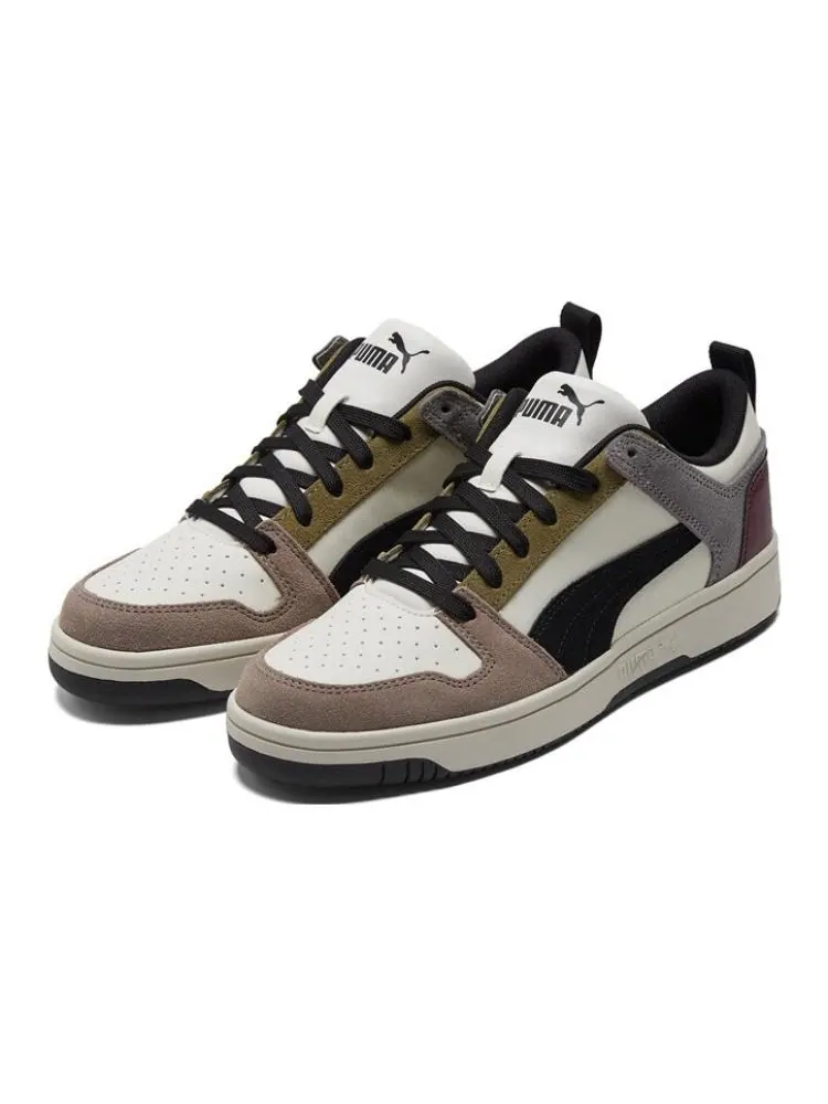 Кеды PUMA Rebound Layup Lo sd 'Black White Brown' — изображение 3 из 5, черный