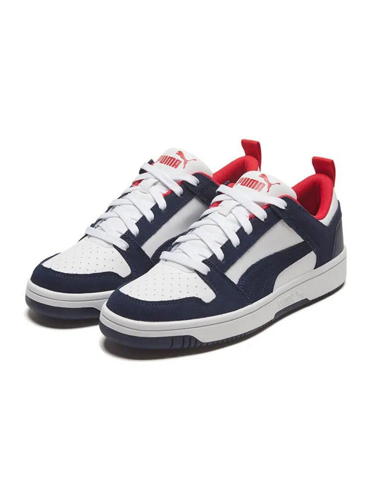 Кеды PUMA Rebound Layup Lo SD 'White Blue Red' — изображение 3 из 5, красный