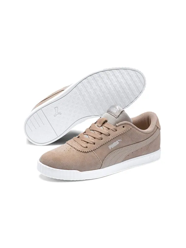 Кроссовки carina slim 'taupe white' Puma — изображение 3 из 4, розовый