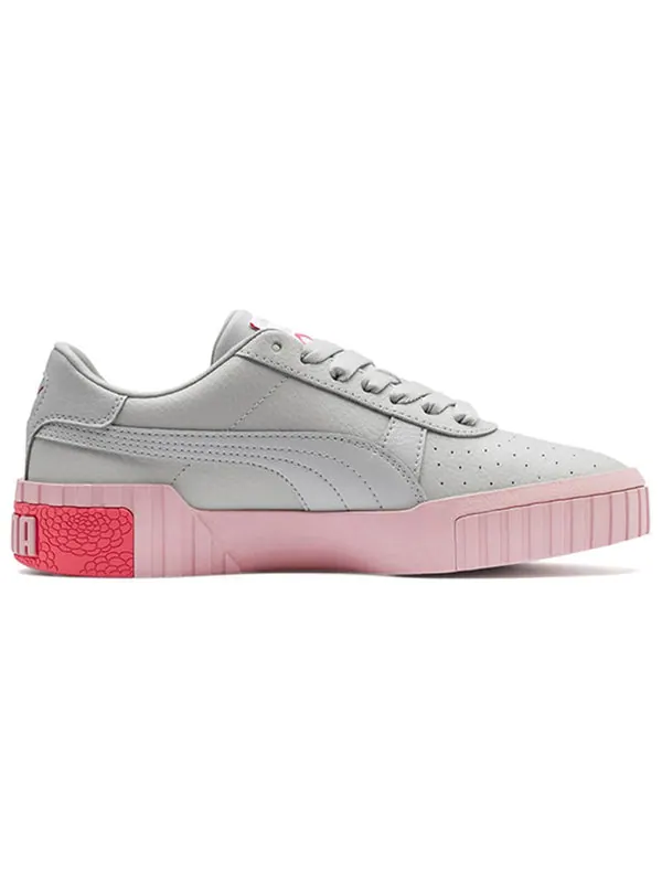 Кроссовки cali 'grey calypso coral' Puma — изображение 2 из 4, серый