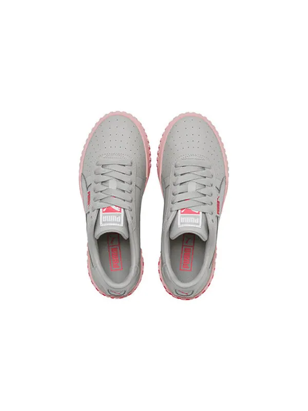 Кроссовки cali 'grey calypso coral' Puma — изображение 4 из 4, серый