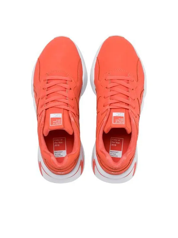 Кроссовки nova x pantone 'living coral' Puma — изображение 4 из 4, оранжевый/белый