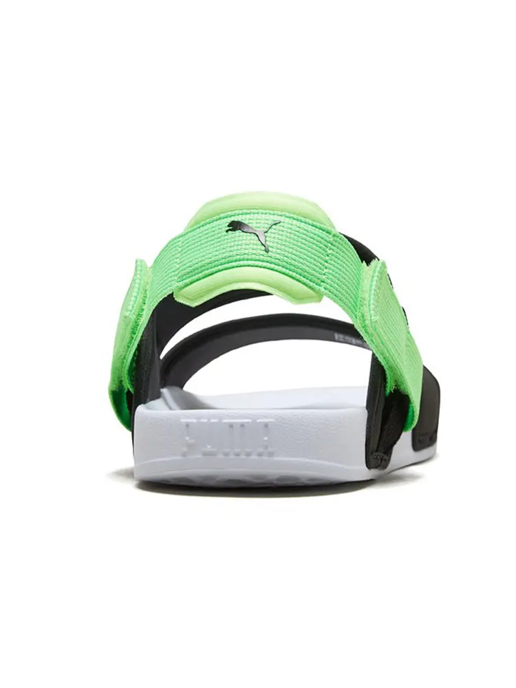 Сандалии PUMA Leadcat YLM Lite 'White Green Gecko' — изображение 4 из 4, белый