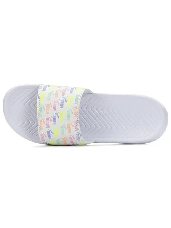 Тапочки popcat mini white logo Puma — изображение 4 из 4, белый