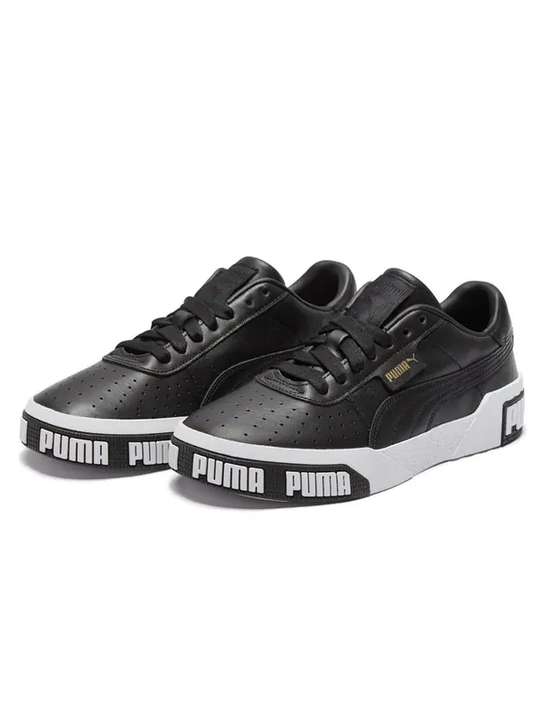 Кроссовки cali bold 'black metallic gold' Puma — изображение 2 из 4