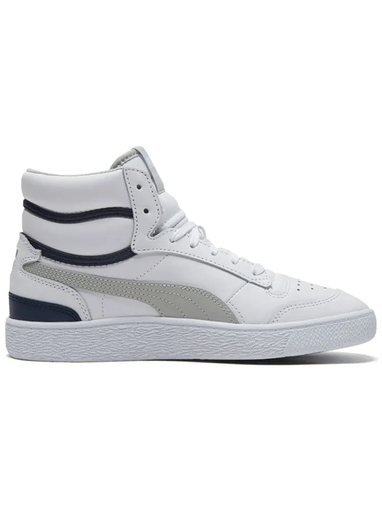 Кеды PUMA Ralph Sampson Mid 'White Gray Violet' — изображение 2 из 5, белый