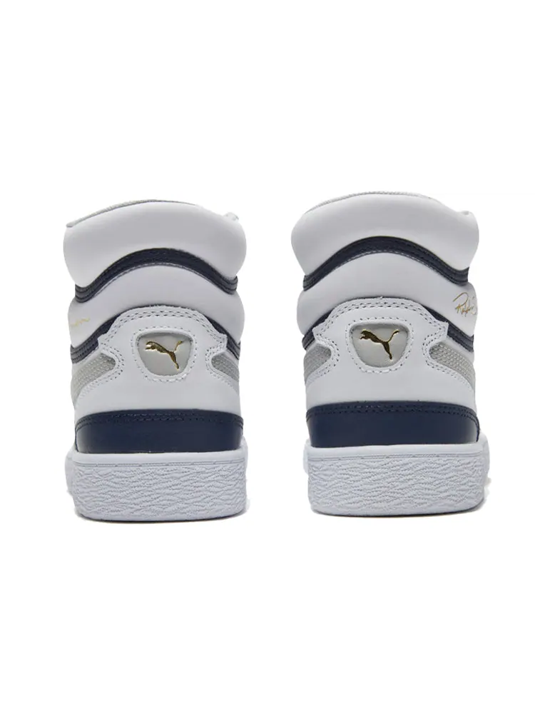 Кеды PUMA Ralph Sampson Mid 'White Gray Violet' — изображение 4 из 5, белый