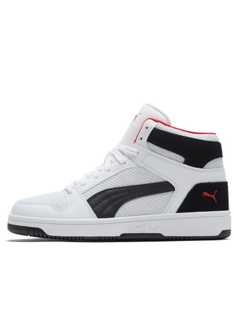 Кеды PUMA Rebound LayUp Mesh 'White Black' — изображение 1 из 5, белый