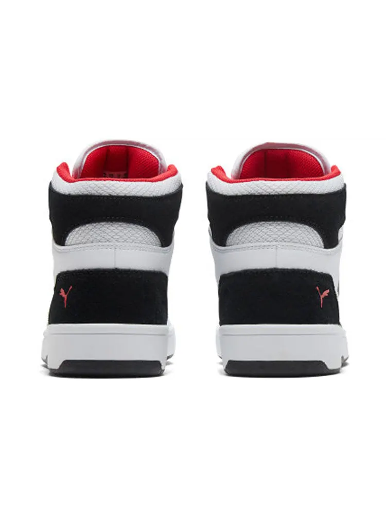 Кеды PUMA Rebound LayUp Mesh 'White Black' — изображение 4 из 5, белый