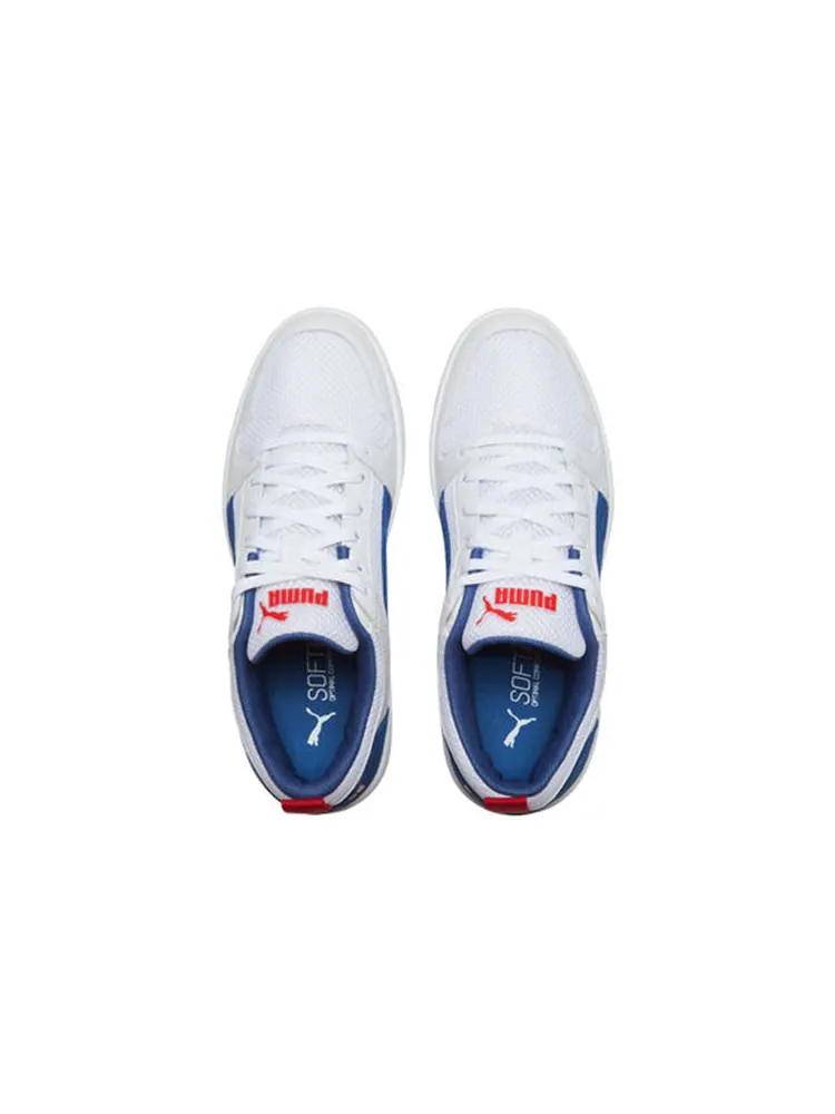 Кеды PUMA Rebound Layup Lo 'White/Blue' — изображение 4 из 6, синий