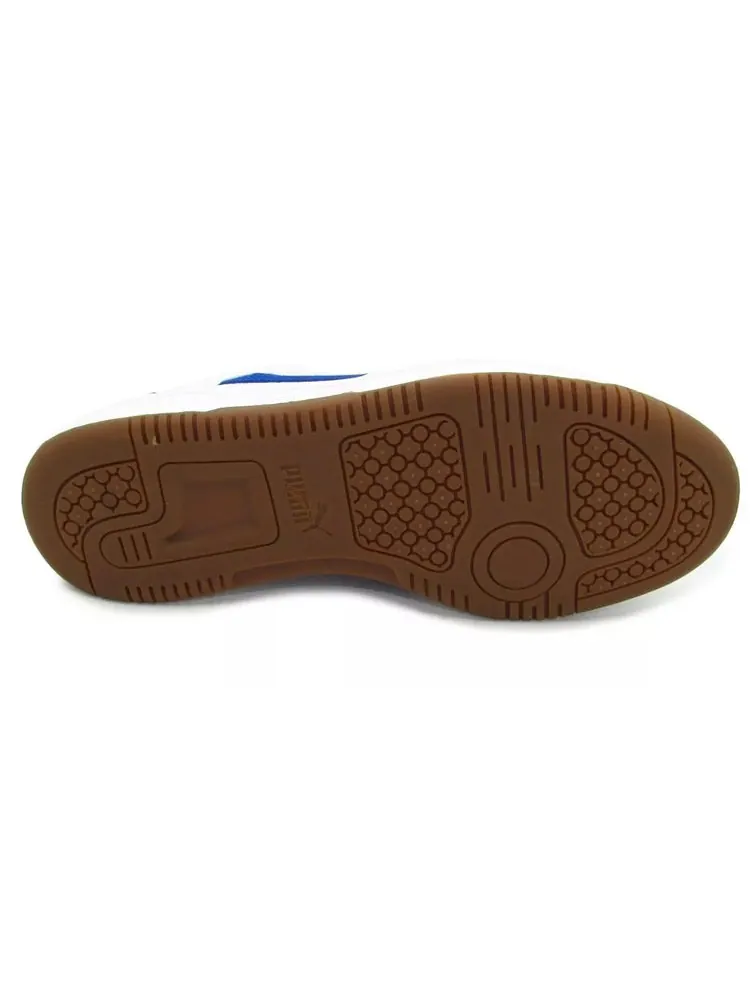 Кеды PUMA Rebound Layup Lo 'White/Blue' — изображение 6 из 6, синий