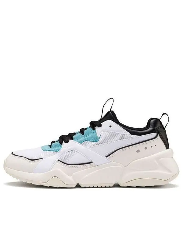 Кроссовки nova 2 'white pastel parchment' Puma — изображение 1 из 4, бежевый