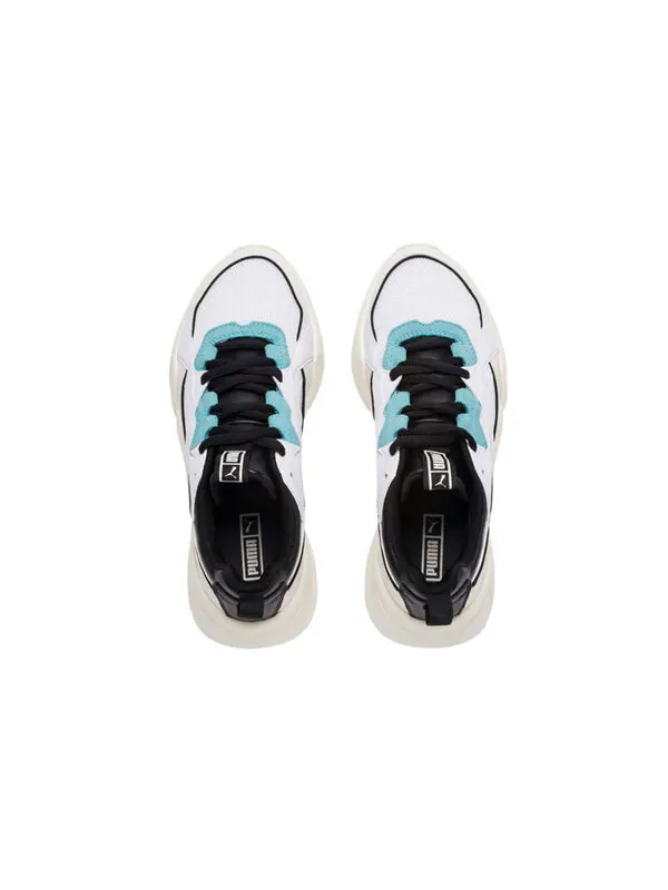 Кроссовки nova 2 'white pastel parchment' Puma — изображение 4 из 4, бежевый