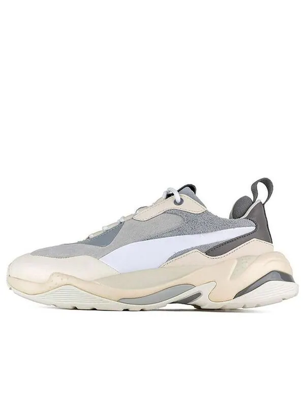 Кроссовки thunder colour block 'gray white' Puma — изображение 1 из 4, серый/белый