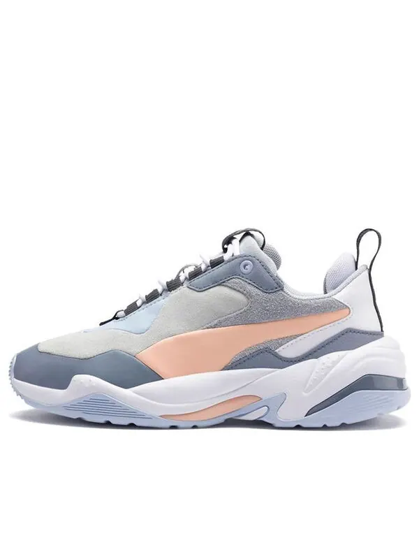 Кроссовки thunder 'colour block - heather' Puma — изображение 1 из 4, белый