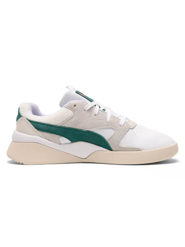 Кроссовки 's aeon heritage white/teal green Puma — изображение 2 из 4, белый/зеленый